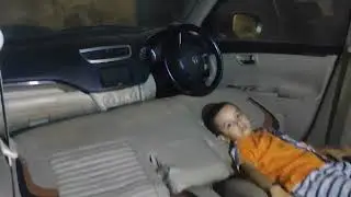 Bed Setup in Swift Dzire CNG Car without any modification for 2 Person Ultimate Camper Van