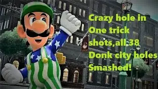 Mario Golf Super Rush, 100% Genuine Hole in One Trick Shots, No TAS!!!