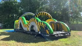 Toxic radical run obstacle course