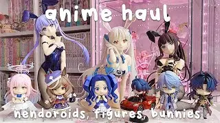 end of year anime haul │ nendoroids, figures and bunnies 𝜗ৎ