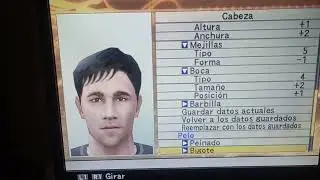 Alejo Sarco ARG (B. Leverkusen) Face Pes 6 