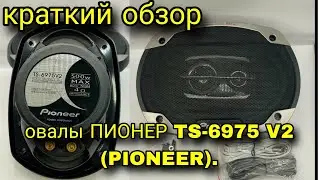 Обзор ОВАЛОВ ПИОНЕР TS-6975 V2 (PIONEER) Чемпионы. Коаксиальные динамики, колонки в автомобиль.