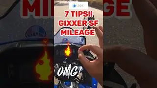 ✅ Suzuki Gixxer SF Mileage Problem Solved 40-45 Km/Ltr? #shorts  #gixxer