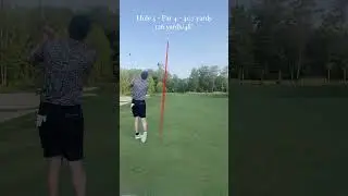 Watch Me Play This Par 4, Dogleg right! #golf #golfswing #titleist #par4 #putting #summer