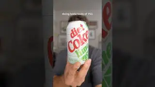 Mixing diet coke lime with espresso #coffee