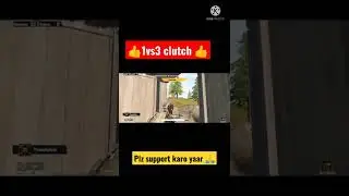 BGMI attitude status , 1vs3 clutch #pubgmobile #viralshort #ytshort