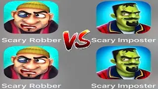 Scary Robber Home Clash Vs Scary Imposter New Video 2021 For Game Blue 2018