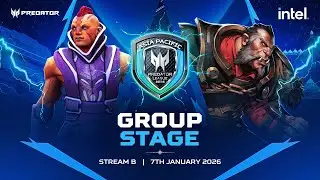 [ENG] Stream B | Asia Pacific Predator League 2026 | Group Stage | DOTA 2