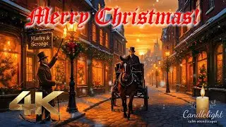 Christmas with the Lamplighters 🎄 Victorian Era Ambience & Festive Holiday Music | 4K