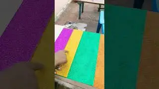 Glitter sheet ✨ 1 to 10 numbers counting.. Colourful Glitter sheet. #viral #counting #numbers