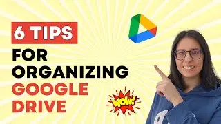 6 Tips for ORGANIZING GOOGLE DRIVE (for teachers & all Google Drive users)