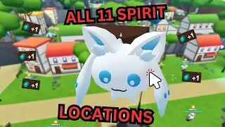 All Golden Spirit Locations In Anime Champions Simulator (2023)