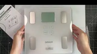 Unboxing Omron HBF-214 [ Body Composition Monitor ] Setup and Features -ASMR