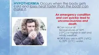 Winter Prep - Cold Weather Injuries
