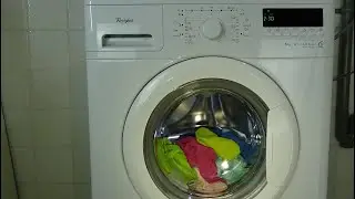 Whirlpool Primo 1406 UM cotton 60 degrees program Washing machine, coton, lavadora movie #172