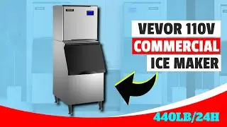 Ледогенератор VEVOR &mdash; обзор лучшего коммерческого ледогенератора на 110 В