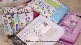 Baby blanket, cuddle blanket, sleeping bag, diaper set gift box available from stock