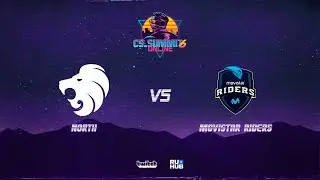 North vs Movistar Riders - CS_Summit - map3 - de_overpass [Gromjkee & Anishared]