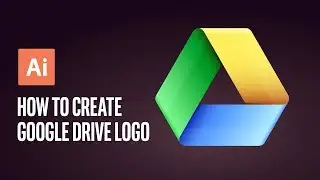 How to Create Google Drive Logo Adobe Illustrator Tutorial || Badoghey Tutorial...
