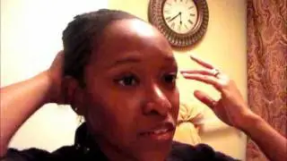 Natural Hair Tutorial #18- Double Twist- Twist Out continued.....
