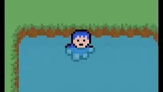 Jumping into the water (Java 2D Game Demo)