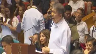 Shouting match erupts as Fari&ntilde;as questions reso electing Arroyo as Speaker