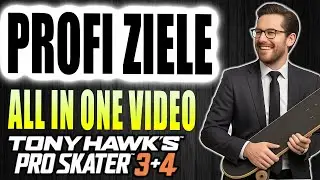 PROFI ZIELE Tony Hawks Pro Skater 3+4 THPS Kowinjo deutsch Guide Pro Goals Experte alle Platin PS5