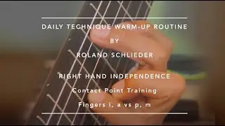 Finger Independence Training for the Right Hand Contact Point and Mechanics