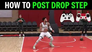 NBA 2K26: How to Do Post Drop Step (EASY TUTORIAL)