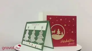 Felicitari Craciun Business Gravate Laser