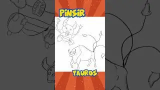 How to draw Pok&eacute;mon - how I drew Pinsir and Tauros - digital drawing
