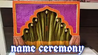 ||Baby Name ceremony decoration ideas at home||