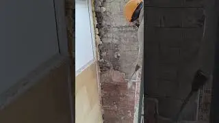 Подготовка стен к монтажу НВФ #фасад #стройка #shortvideo #навысоте #music