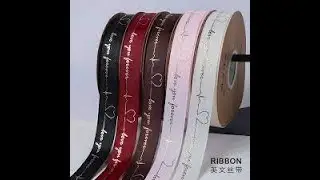 Ribbon Printing  - A Print Line Product #ribbons #handmade #ribboncraft #ribbonsph #giftwrapping