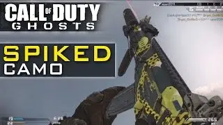 CoD Ghosts SPIKED Camo - DLC Camos - Secret Camos