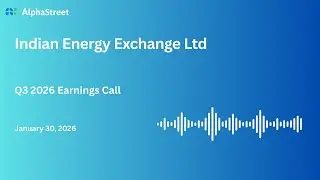 Indian Energy Exchange Ltd Q3 FY2025-26 Earnings Conference Call