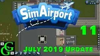 Sim Airport -  Small Common Area -  July 2019 Update  - Part 11