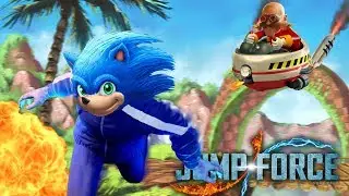 NEW MOVIE SONIC IN JUMP FORCE | Jump Force Sonic CAC Online Battles