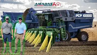 Worlds First Peanut Cotton Picker