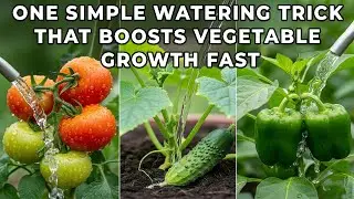 One Simple Watering Trick That Boosts Vegetable Growth Fast