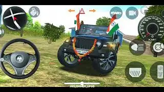 Thar Game Gameplay 🔥 Mahindra Thar Driving Simulator | Kids Game