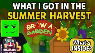 What I Got in the SUMMER HARVEST in Grow a Garden!  (Roblox)