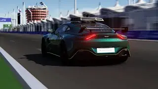 Assetto Corsa - Aston Martin Vantage F1 Safety Car @ Bahrain International Circuit