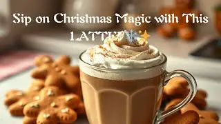 Sip on Christmas Magic with This LATTE! ❄️✨