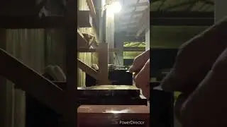 【宮大工】内丸鉋の台直し定規と、砥石を作る