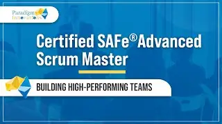 Certified SAFe&reg; Advanced Scrum Master