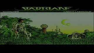 Starblade game intro (Atari ST)