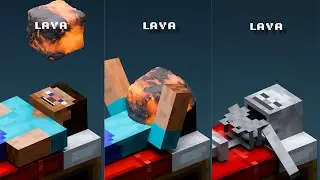The Most Satisfying Minecraft Simulations for 2 Minutes