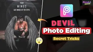 Devil Photo Editing Concept In Picsart | Picsart Photo Editing 2021 | Srj Edition