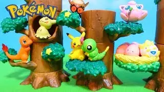 Pokemon Forest 2 Unboxing - Re-Ment Miniature Toys